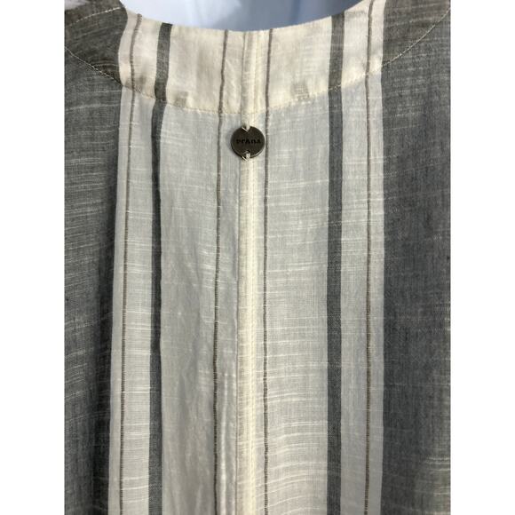 prAna Marina Bay Tunic – Small / Charcoal – Organic Cotton Performance Woven NWT - Picture 4 of 7